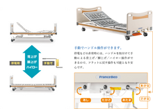 Load image into Gallery viewer, FBN系列 NS手電一體護理床, 停電時,可手動操作升降