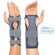 Load image into Gallery viewer, 鋁隔板護手托長型(不分左右) Long, thumbless, immobilising wrist support AM205G
