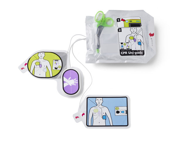 CPR Uni-padz Universal (Adult/Pediatric) electrodes for ZOLL AED3