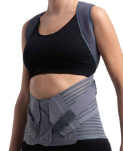 Load image into Gallery viewer, 十字帶固定腰封背心 均碼  PRS636BG/G OS Semi-rigid thoracolumbar shoulder support one size
