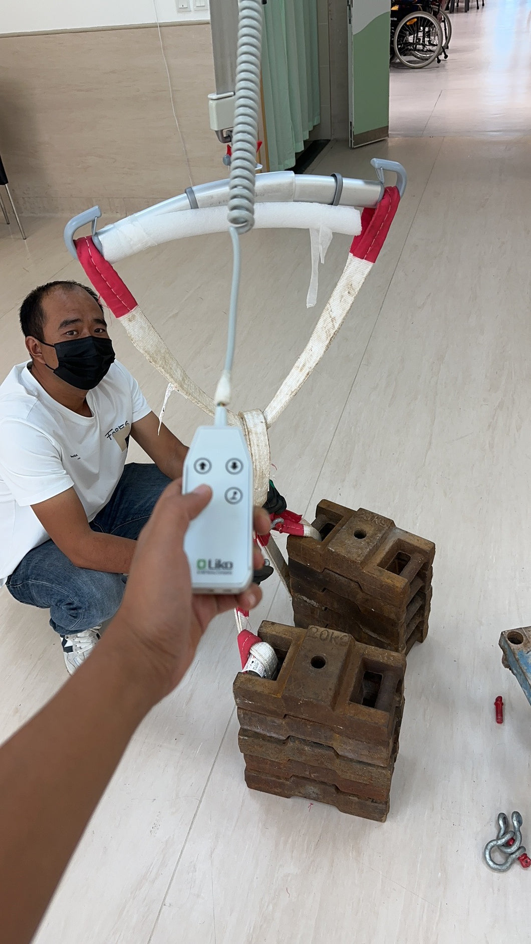 Liko 天花吊軌系統承重測試及檢測服務